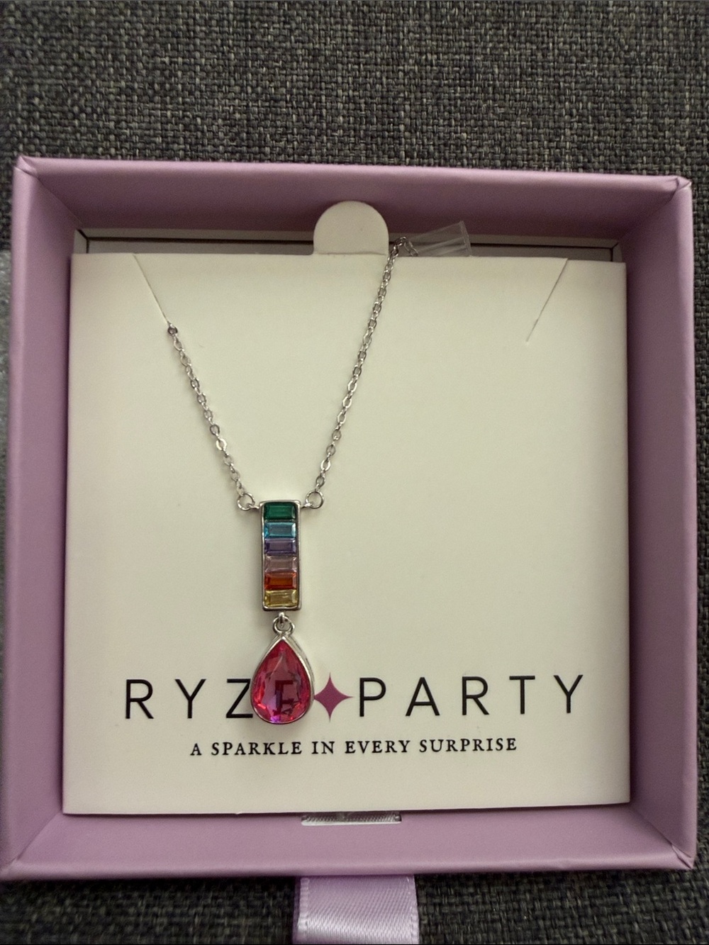 Ryze Party .925 sterling silver necklace